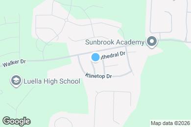 Map image of the property - 420 Cathedral Dr