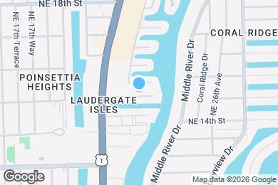 Map image of the property - 2101 NE 15th St