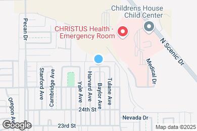 Map image of the property - 2521 Harvard Ave