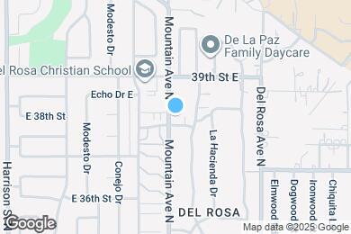 Map image of the property - 1410 E Yucca Dr