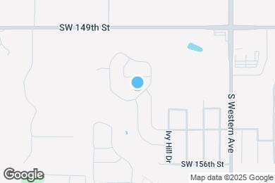 Map image of the property - 1113 SW 152nd Pl