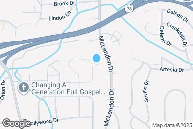 Map image of the property - 1108 Greenbriar Cir