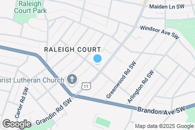 Map image of the property - 1857 Grandin Rd SW