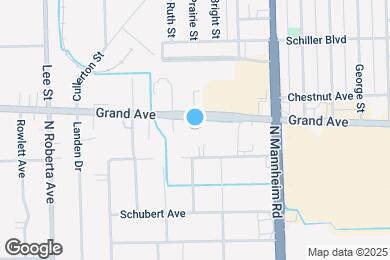 Map image of the property - 10515 W Grand Ave