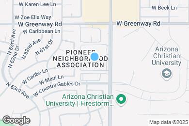 Map image of the property - Sun Creek Apartments