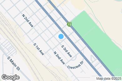 Map image of the property - 1452 S 3rd Ave