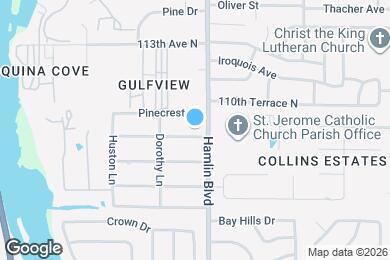 Map image of the property - 14623 Sunset Dr