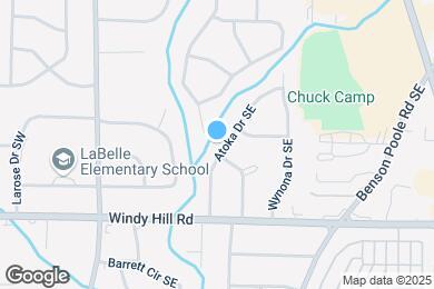 Map image of the property - 2306 Atoka Dr SE