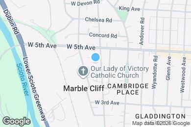 Map image of the property - 1587 Arlington Ave