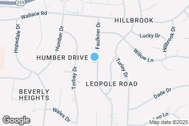 Map image of the property - 3729 Faulkner Dr