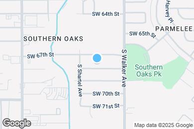Map image of the property - 605 SW 68th St