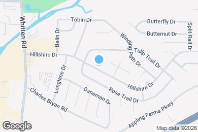 Map image of the property - 7004 Hillshire Dr