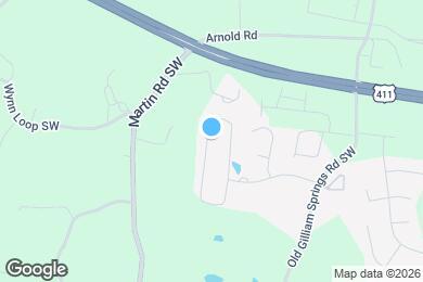 Map image of the property - 137 Innis Brk Cir SW