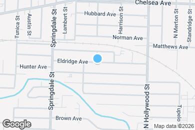 Map image of the property - 2321 Eldridge Ave