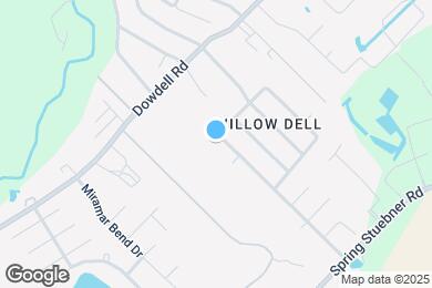 Map image of the property - 22035 Willow Downs Dr