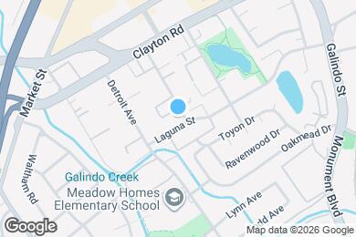 Map image of the property - 1505 Kirker Pass Rd