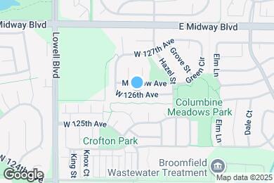 Map image of the property - 3303 W 126th Ave