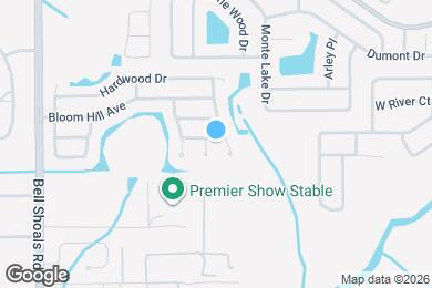 Map image of the property - 1215 Tiger Wood Ct