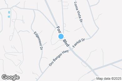 Map image of the property - 3140 Foothill Blvd