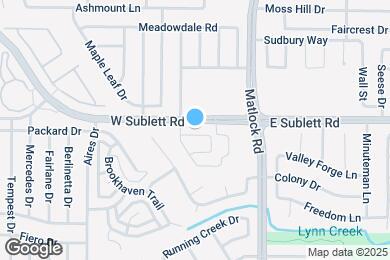 Map image of the property - 6416 Blue Trl