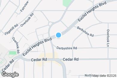 Map image of the property - 2460 Euclid Heights Blvd