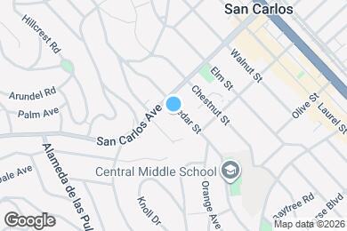 Map image of the property - 616 Cedar St