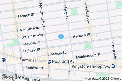 Map image of the property - 198 Hancock St