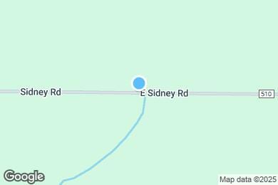 Map image of the property - 10530 E Sidney Rd