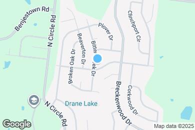 Map image of the property - 5240 Bitter Creek Dr