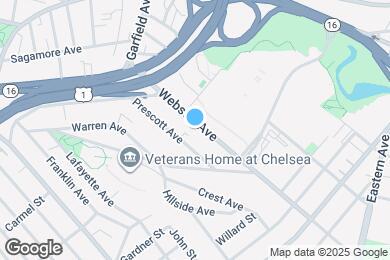 Map image of the property - 192 Webster Ave