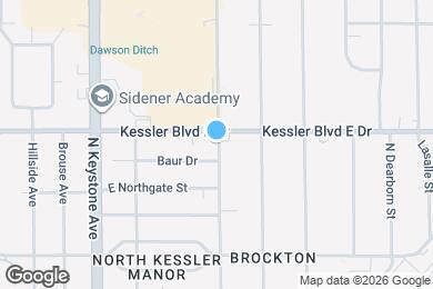 Map image of the property - 5890 N Rural St