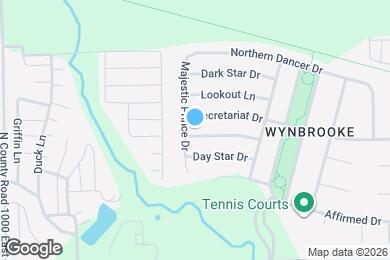 Map image of the property - 10430 Wintergreen Way