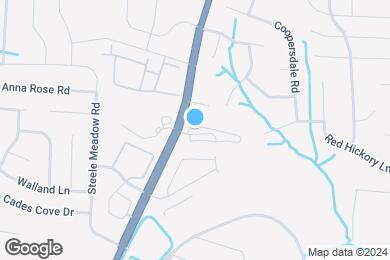 Map image of the property - Landings at Steele Creek