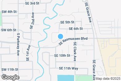 Map image of the property - 711 SE 5th Ave