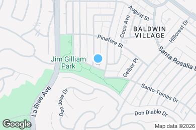 Map image of the property - Baldwin Hills Apartments