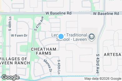 Map image of the property - 7913 S 45th Ln