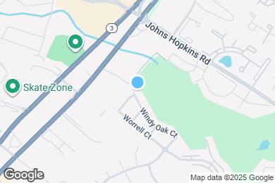 Map image of the property - 2606 Windy Oak Ct