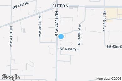 Map image of the property - 13714 NE 64th Circle