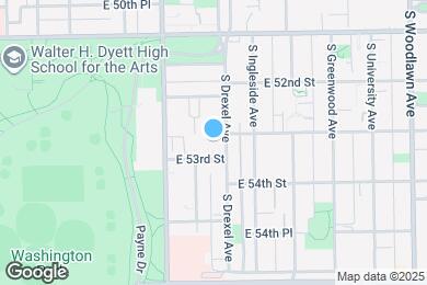 Map image of the property - 5244.5 S Drexel Ave