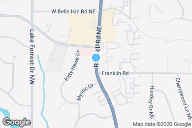 Map image of the property - 6851 Roswell Rd NE