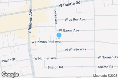 Map image of the property - 537 W Camino Real Ave