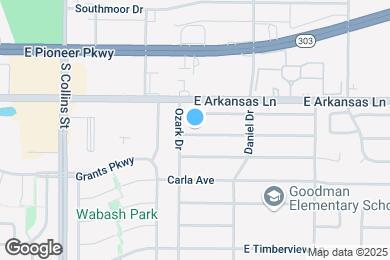 Map image of the property - 1205 Marlee Ln