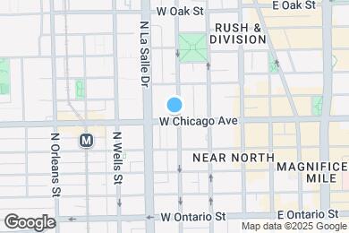 Map image of the property - 102 W Chicago Ave