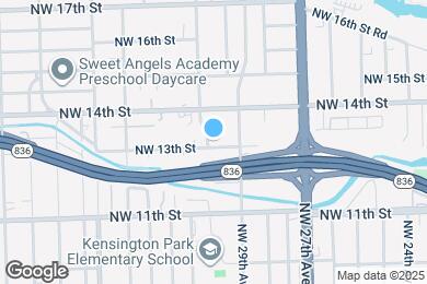 Map image of the property - 2951 NW 13th St