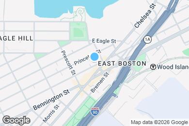 Map image of the property - 460 Saratoga St