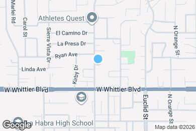 Map image of the property - 950 N Walnut St