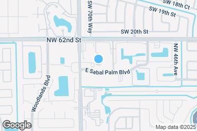 Map image of the property - 5155 E Sabal Palm Blvd
