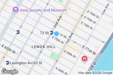 Map image of the property - 315 E 70th St