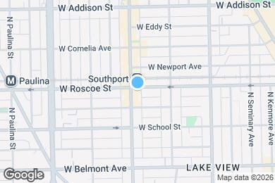 Map image of the property - 3359 N Southport Ave