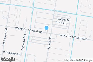 Map image of the property - 1610 W Broome St